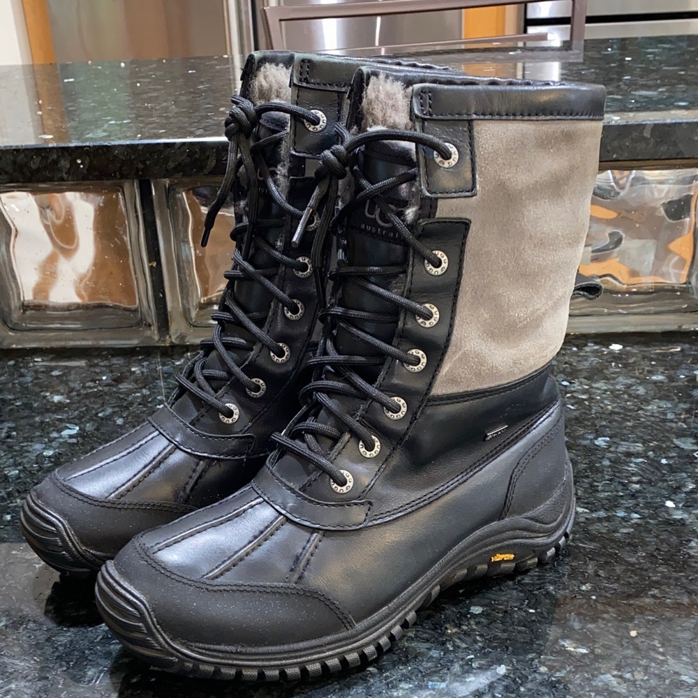 UGG Adirondack II Lace Up Snow Boots Size 8 - Picture 8 of 16